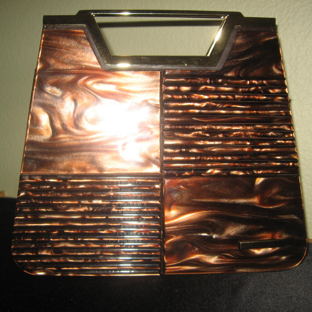 Elegant Handbag NWT Hard Acylic Handbacg NWT